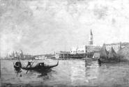A View of the Doge's Palace and the Church of the Salute, Venice