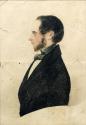Silhouette of Andrew Nicholl (1804-1886), Artist