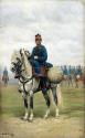 A Trumpeter on Horseback