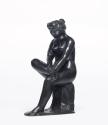 Seated Female Nude Holding her Foot