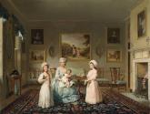 Portrait of Mrs Congreve with her Children