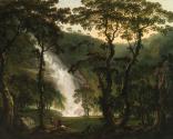 View of Powerscourt Waterfall