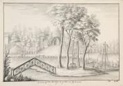 The Bridge and Grotto at Calwich House, Staffordshire