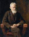 Portrait of George Bernard Shaw (1856-1950), Dramatist
