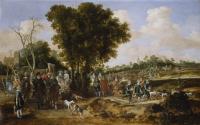 Prince Maurits and Prince Frederik Hendrik Going to the Chase