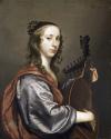 Portrait of a Lady Playing a Lute