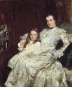 Portrait of Mrs Chadwyck-Healey and her Daughter