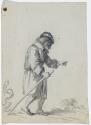 Blind Man with a Staff