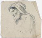 Head of a Man with a Prominent Nose (?Apostle)