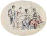 Five Figures in Grecian Dress