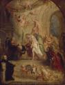 The Resurrected Christ Appearing to his Mother
