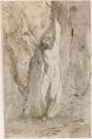 Saint Sebastian; the same (on verso)