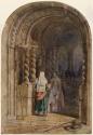 Two Women under an Archway