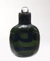 Green and Black Flagon