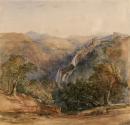 An Italian Landscape with Cascades
