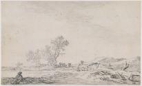 Landscape with a Cowherd and Cattle