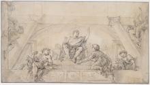 Phaeton Kneeling before Apollo