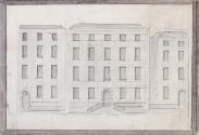 The Charitable Infirmary, Jervis Street; Grand Canal from the North Bank (on verso)