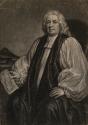Thomas Wilson (1663-1775), Protestant Bishop of Sodor and Man, with a Map of the Isle of Man