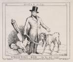Hints and Hits No. 2: 'Staggering Bob on his last legs' - Daniel O'Connell, M.P. (1775-1847), Holding Prime Minister Sir Robert Peel (1788-1850), on a Lead While Arthur Wellesley, 1st Duke [...]