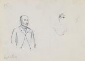 Sergeant Clancy; a Blue Bag (on verso)