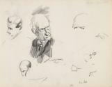 Four Male Heads