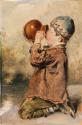 A Boy Drinking
