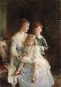 The Hon. Mrs Milo Talbot with her Children, Milo and Rose