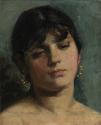 Portrait Sketch of a Young Girl