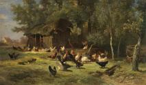 Poultry among Trees