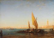 Venice: a Scene with Boats
