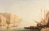 Venice: a Canal Scene
