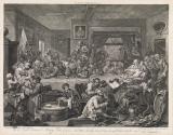 The Election, Plate 1: 'An Election Entertainment'