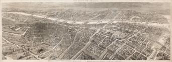 Aerial View of the City of Dublin from the South East