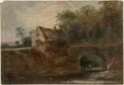 Cottage by a Bridge