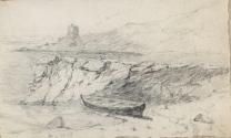 A Martello Tower and Sandy Bay