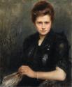 Portrait of Violet Osborne, Mrs Stockley (b.1866), Sister of Walter Osborne