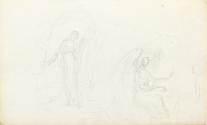 Angel and Female Figure
