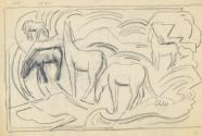 Horses Grazing