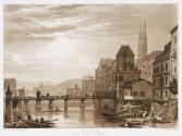 Basle, Switzerland, from the River Rhine (A)