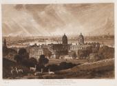 London, from above the Royal Hospital, Greenwich (A)