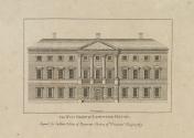 The West Front of Leinster House, Kildare Street, Dublin