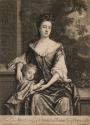 Mary, Duchess of Ormonde (née Somerset), (1665-1733), Daughter of the 1st Duke of Beaufort and 2nd Wife of the 2nd Duke of Ormonde, with her Son, Thomas, Earl of Ossory (1686-1689)