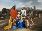 The Holy Family with Saints Anne, Elizabeth and John the Baptist