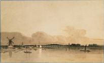 The River Thames at Battersea, London
