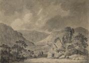 Saint Saviour's, Saint Kevin's and the Lower Lake, Glendalough, County Wicklow