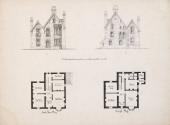 Plans and Elevations of a House