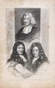 Sir William Temple (1628-1699), Statesman and Author; Sir Christopher Wren (1632-1723), Architect; John Ray (1627-1705), Naturalist