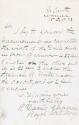 Letter from R. Davis Coarkoral (Royal Artillery)