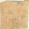 Profile of Window Latches and Sketch of a Book